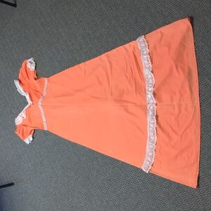 Vtg Cottagecore Prairie Dress 60s 70s Maxi Dress Hippie Boho Prairie Maxi Dres